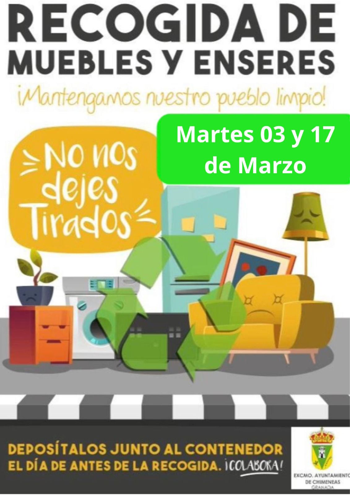 Recogida de muebles y Enseres